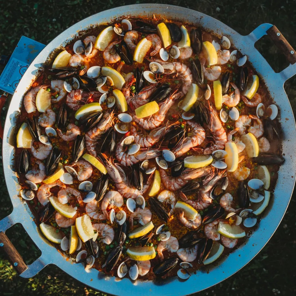 Sale GrillSymbol Paellasetti PRO-720 Ø72 cm D-400 kaasupoltin säädinletkusetti