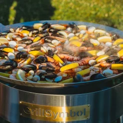 Sale GrillSymbol Paellasetti PRO-720 Ø72 cm D-400 kaasupoltin säädinletkusetti