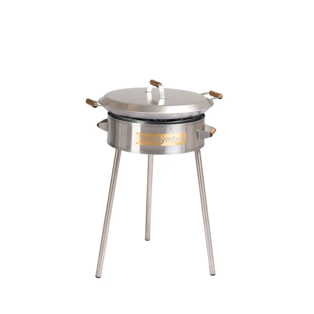 Outlet GrillSymbol Paellasetti PRO-580 Ø58 cm D-400 kaasupoltin säädinletkusetti