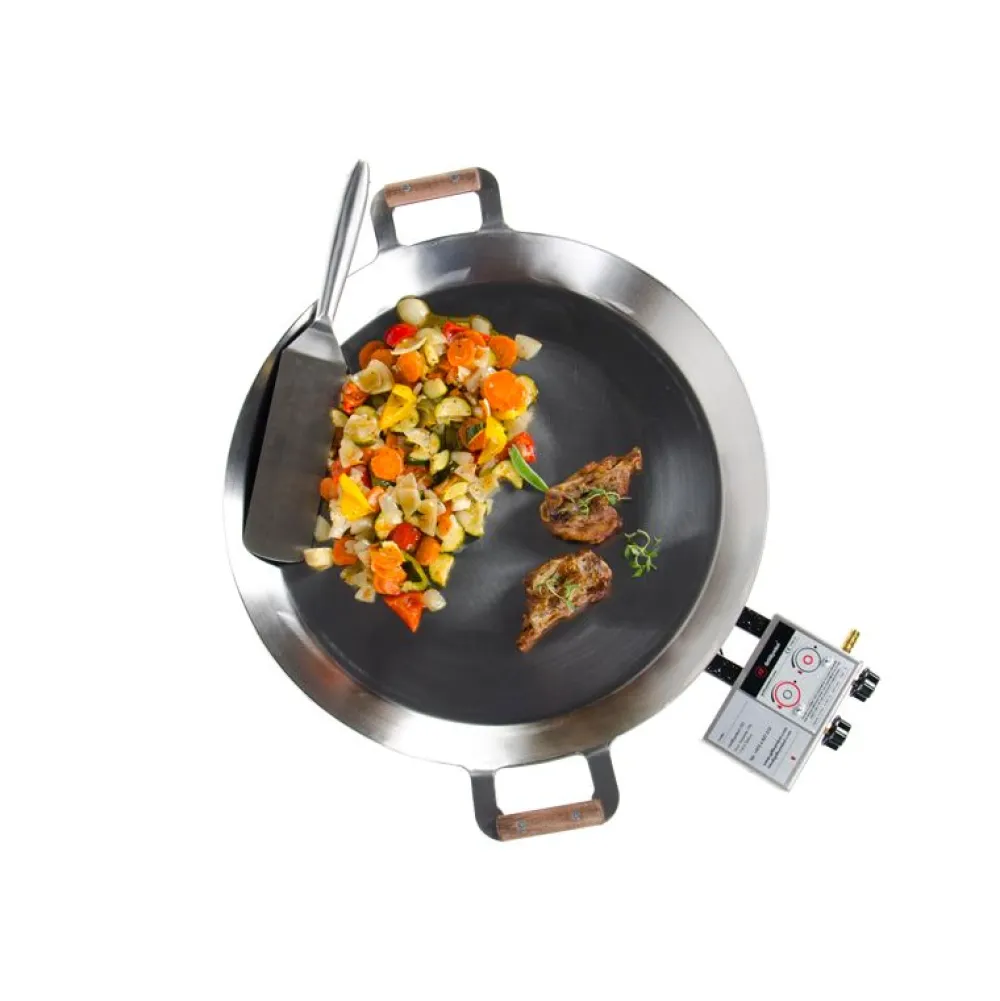 Outlet GrillSymbol Paellasetti PRO-580 Ø58 cm D-400 kaasupoltin säädinletkusetti