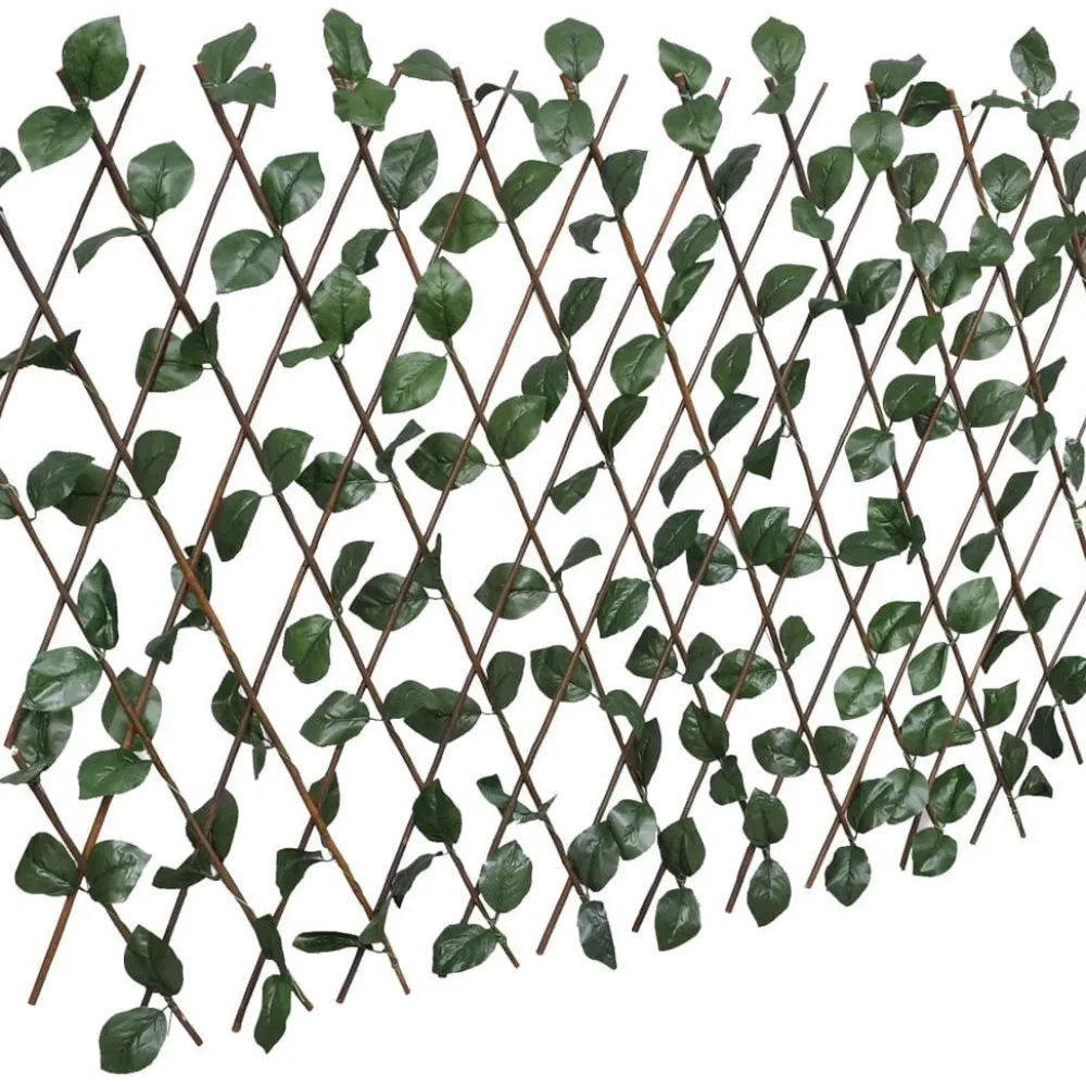 Online FinePRICE Pajusäleikköaidat 5 kpl keinotekoisilla lehdillä 180x60 cm