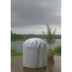 Venture Home Pallogrillin suojapeite Klas, 90xØ90cm, harmaa