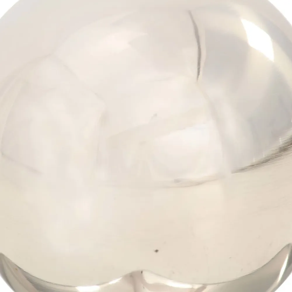 New FinePRICE Pallon muotoiset tolpan kärjet 6 kpl ruostumaton teräs 91x91 mm