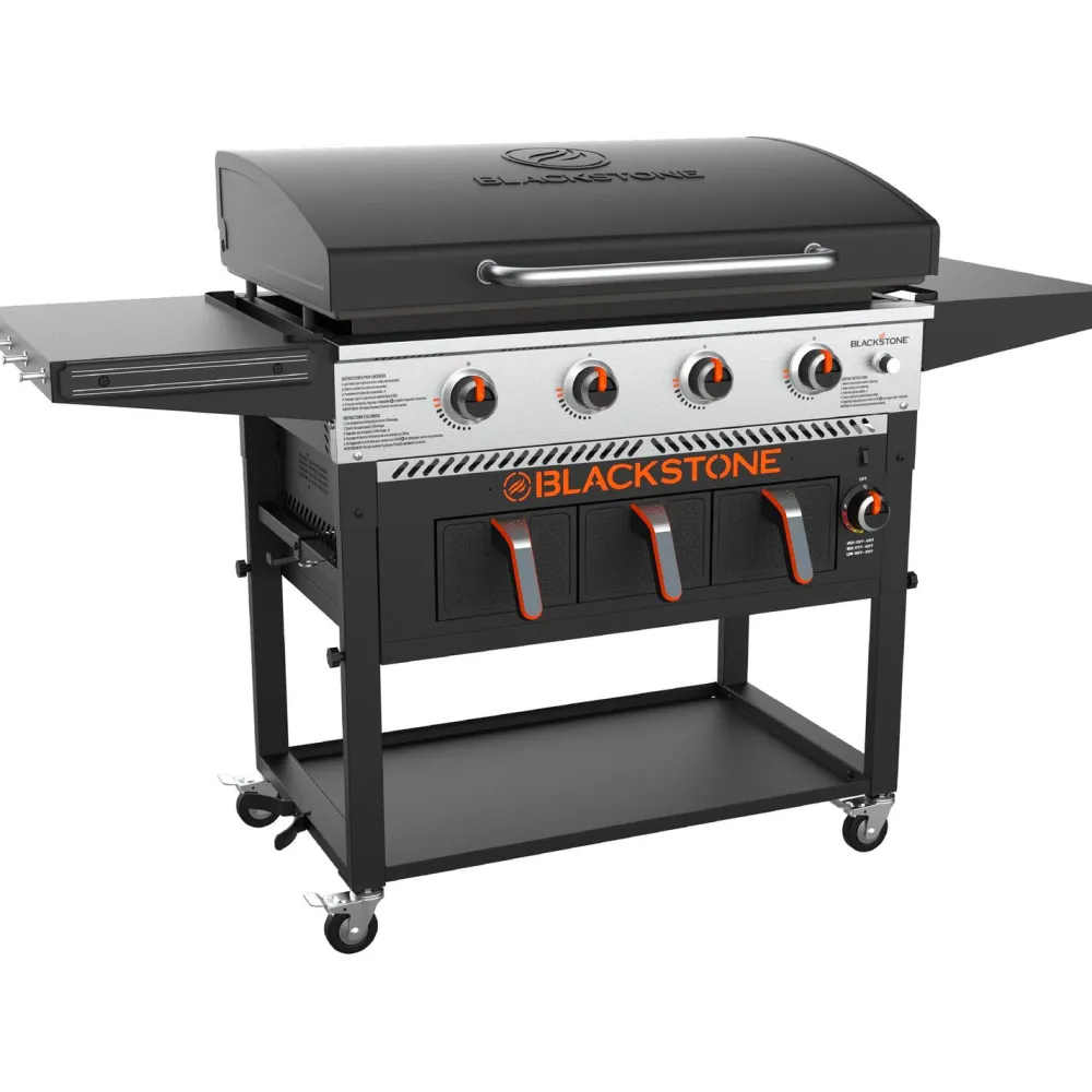 Discount Blackstone Parilagrilli 36", sis. Airfryer, kaasu, 4 poltinta