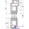 Seicom Parvekeovi PVC TD 3K, PVC, 3-lasinen mittatilausovi