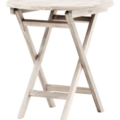 Online Venture Home Parvekepöytä Kenya, ø70cm, vaalea puu