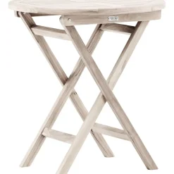 Online Venture Home Parvekepöytä Kenya, ø70cm, vaalea puu