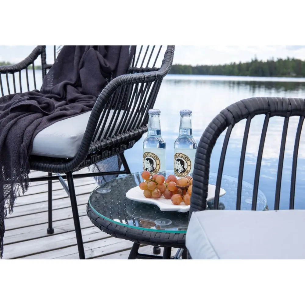 New Venture Home Parvekeryhmä Viga, musta