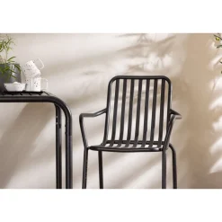 Clearance Venture Home Parvekeryhmä , 70x70cm beige Borneo-pöytä + 2 beigeä Peking-tuolia
