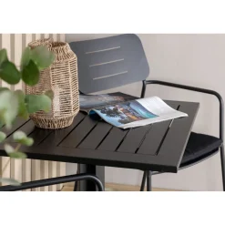 Venture Home Parvekeryhmä , 70x70cm Way-pöytä + 2 vihreää Nicke-tuolia