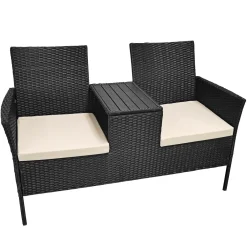 Hot AB Polar Parvekesetti Palma 136x60x85 cm musta