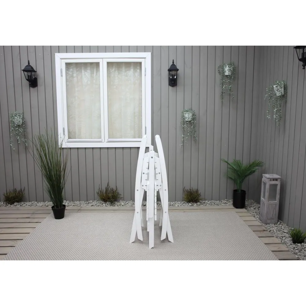 Best Baltic Garden Parvekesetti Wilma 65x65cm pöytä + 2 tuolia er värejäa