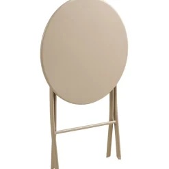 Hot House Nordic Parvekesetti Arcas, ø60cm pöytä + 2 tuolia, taupe