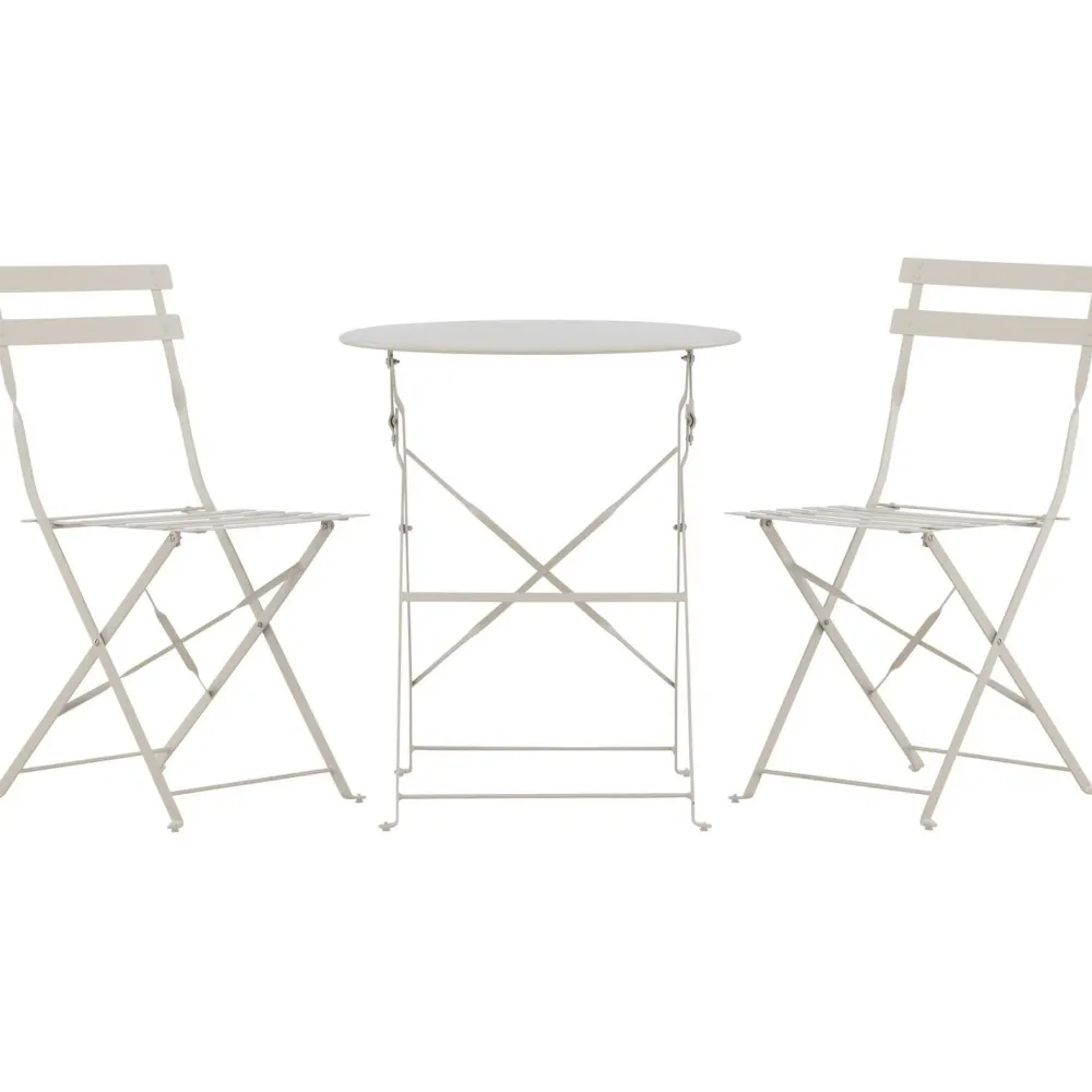Sale Venture Home Parvekesetti Tao, ø60cm pöytä + tuolit, vaaleansininen