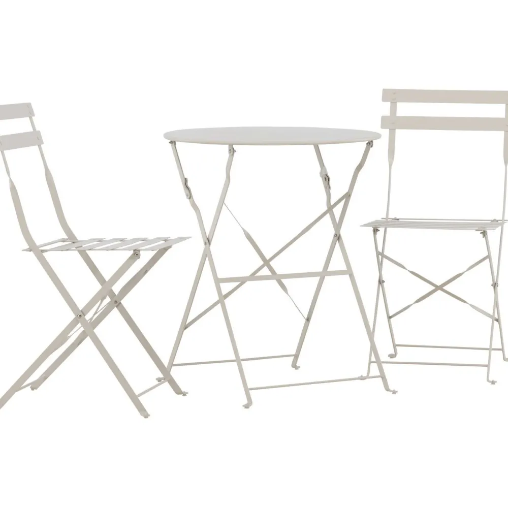 Sale Venture Home Parvekesetti Tao, ø60cm pöytä + tuolit, vaaleansininen