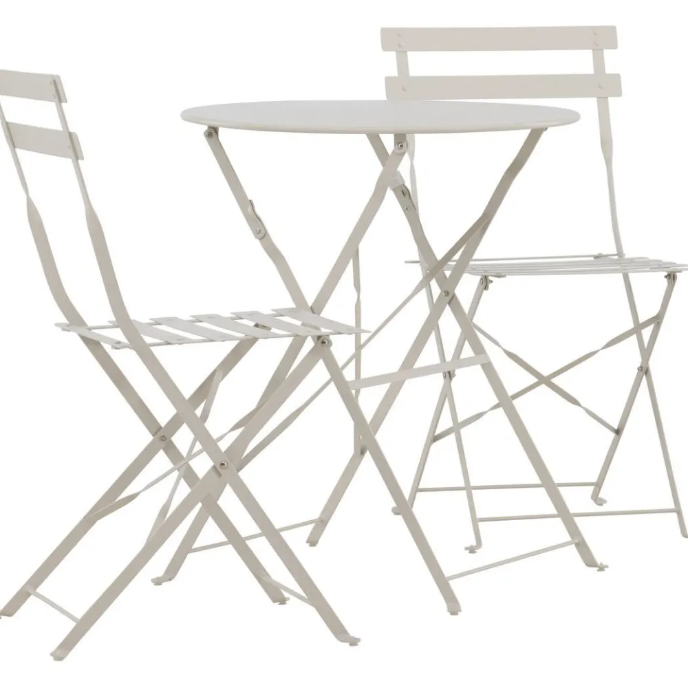 Sale Venture Home Parvekesetti Tao, ø60cm pöytä + tuolit, vaaleansininen