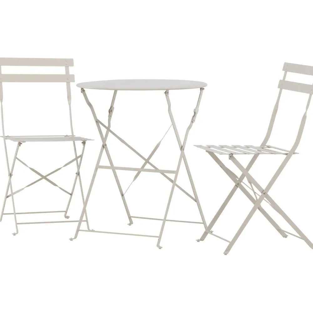 Sale Venture Home Parvekesetti Tao, ø60cm pöytä + tuolit, vaaleansininen
