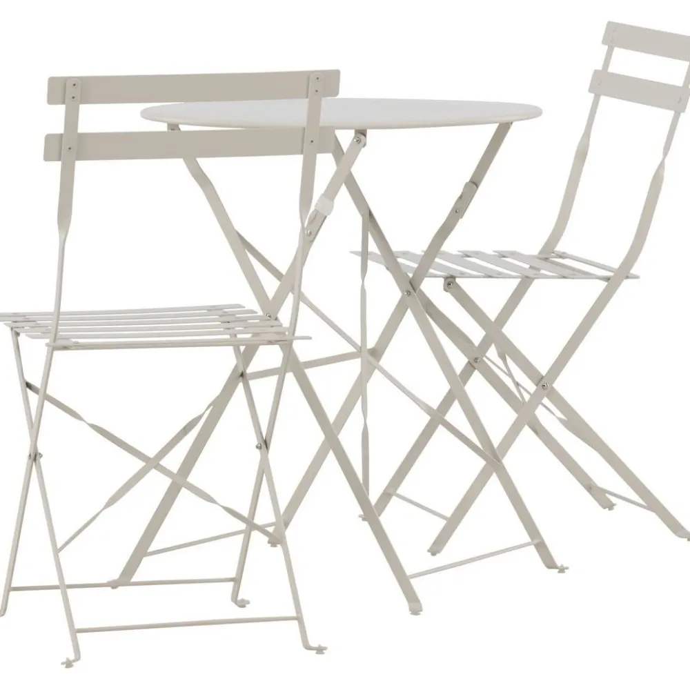 Sale Venture Home Parvekesetti Tao, ø60cm pöytä + tuolit, vaaleansininen