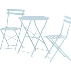Sale Venture Home Parvekesetti Tao, ø60cm pöytä + tuolit, vaaleansininen
