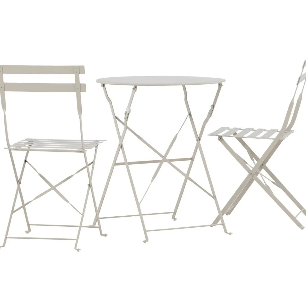 Sale Venture Home Parvekesetti Tao, ø60cm pöytä + tuolit, vaaleansininen