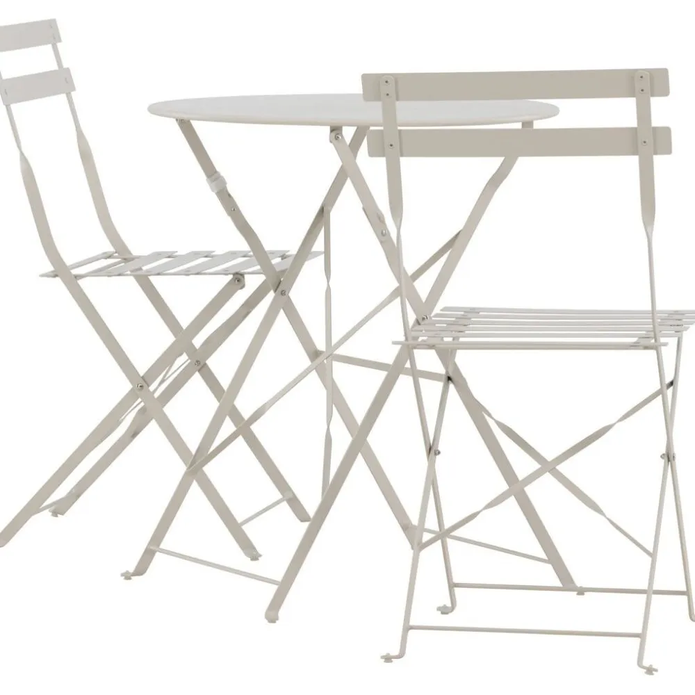 Sale Venture Home Parvekesetti Tao, ø60cm pöytä + tuolit, vaaleansininen