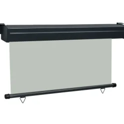 Outlet FinePRICE Parvekkeen sivumarkiisi 145x250 cm harmaa