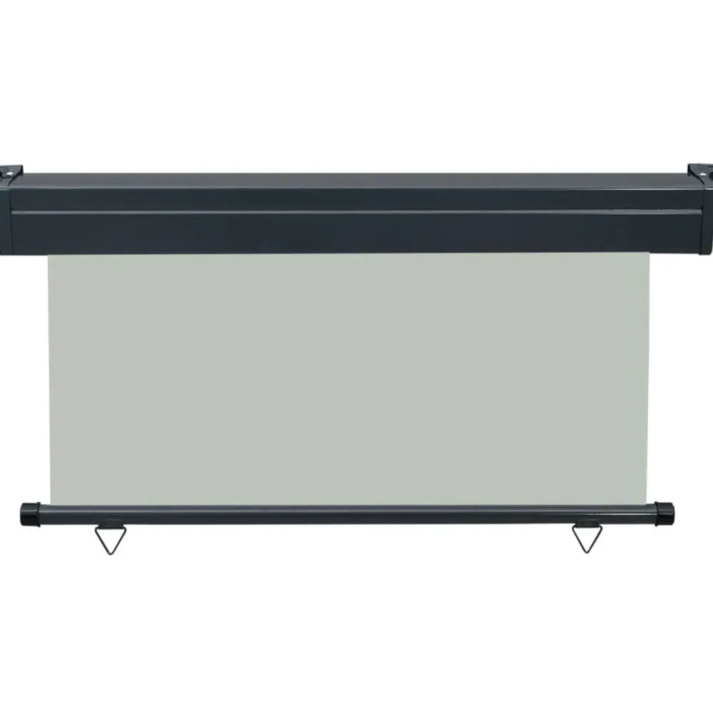 Outlet FinePRICE Parvekkeen sivumarkiisi 145x250 cm harmaa