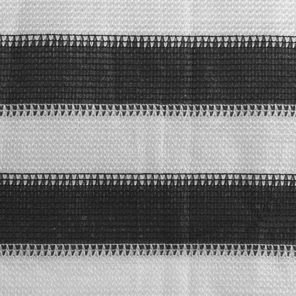 Best FinePRICE Parvekkeen suoja hdpe 75x300 cm antrasiitti ja valkoinen