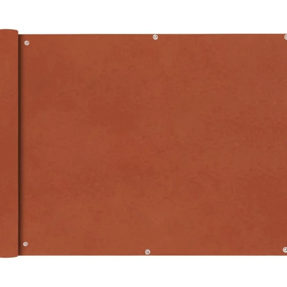 Sale FinePRICE Parvekkeen suoja Oxford kangas 90x400 cm terrakotta