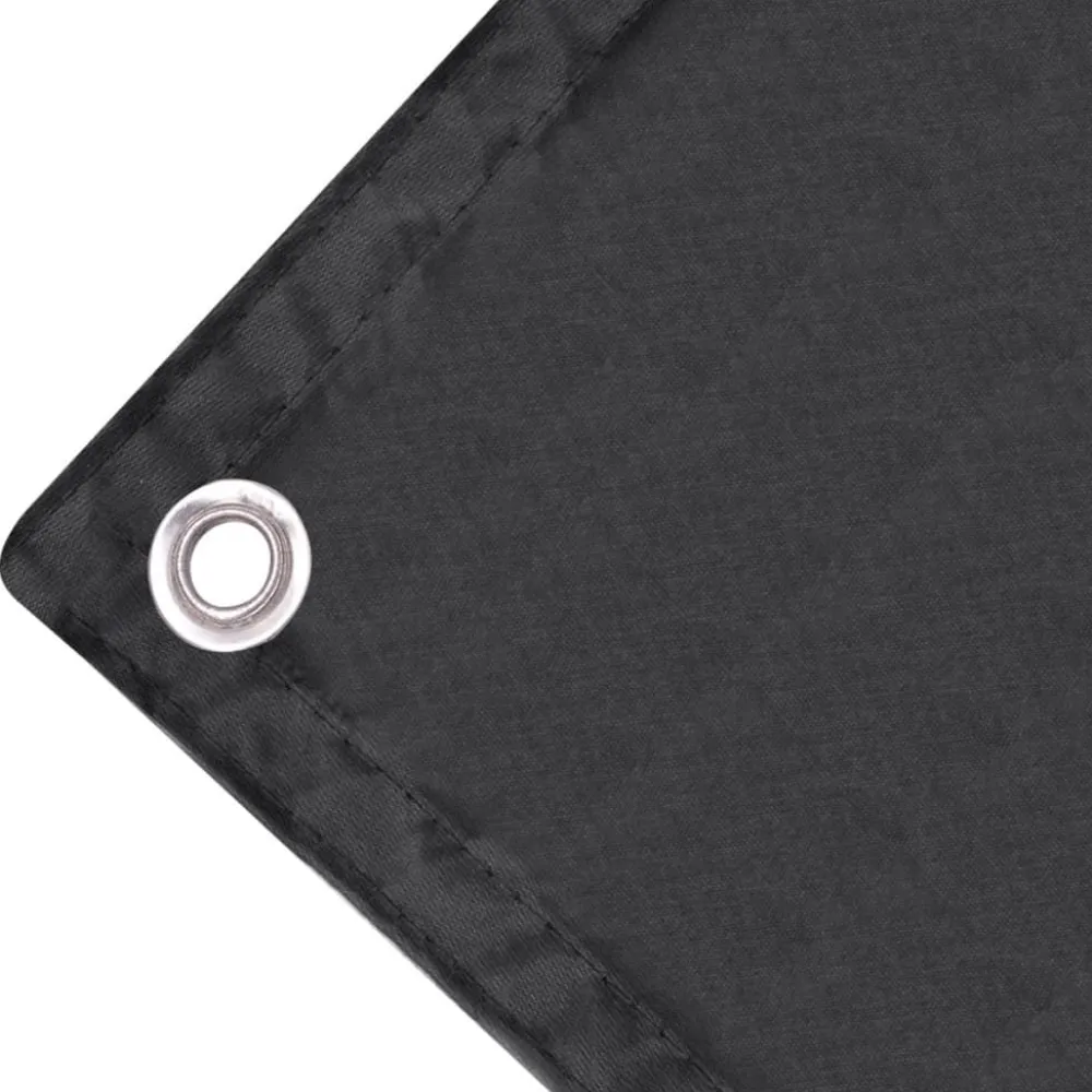 Best FinePRICE Parvekkeen suoja 75x300 cm Oxford-kangas musta