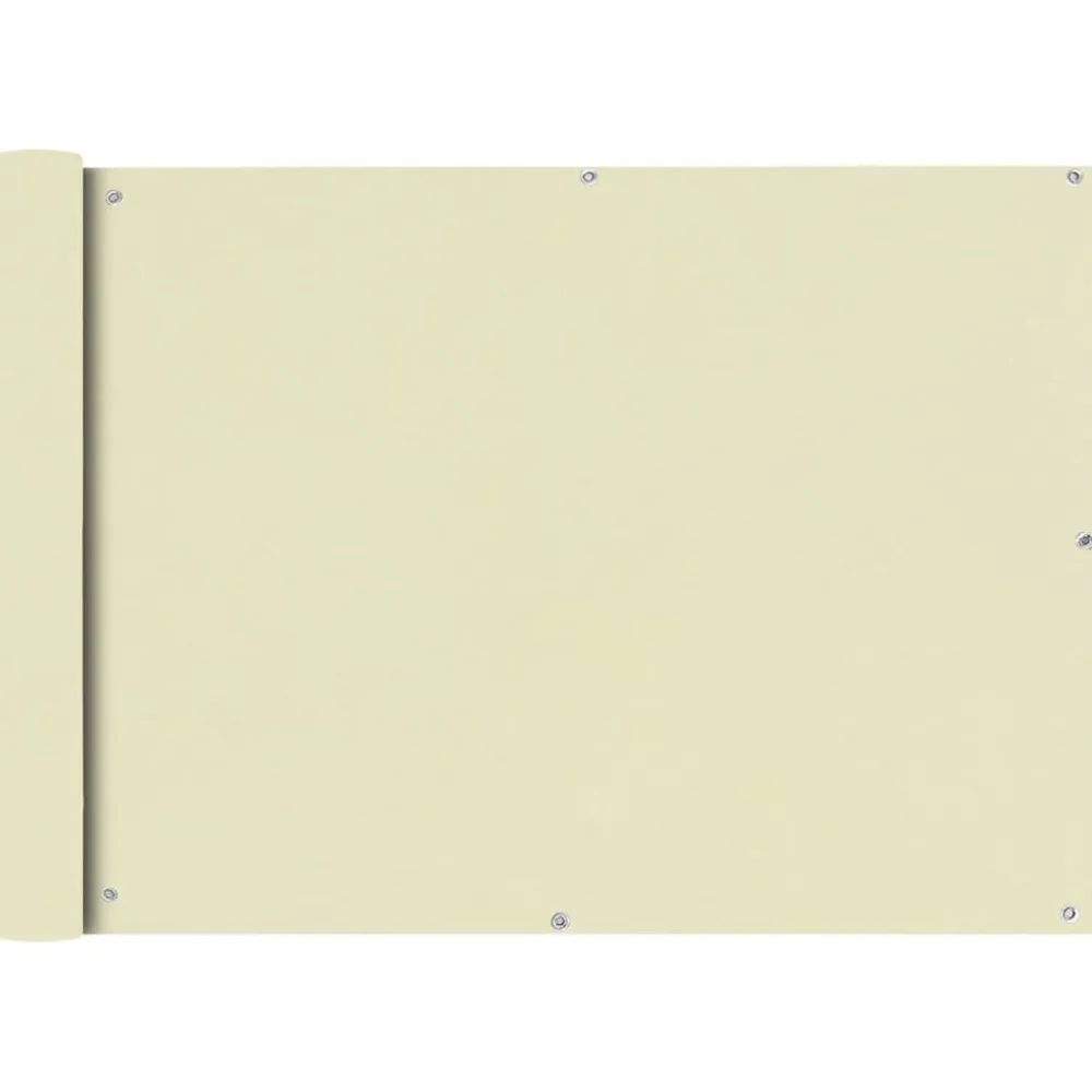 Best FinePRICE Parvekkeen suoja 75x300 cm Oxford-kangas musta
