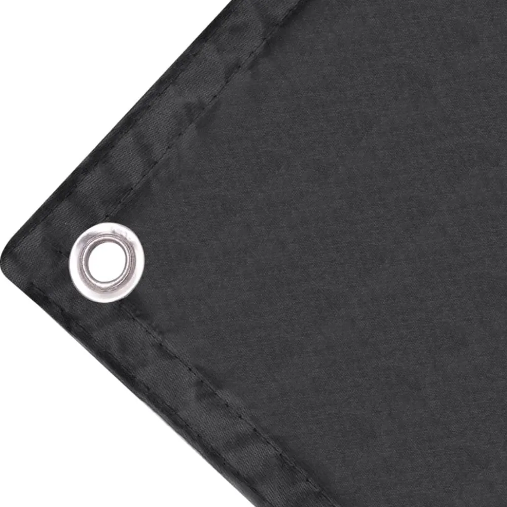 Best FinePRICE Parvekkeen suoja 75x300 cm Oxford-kangas musta