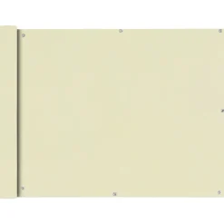 Best FinePRICE Parvekkeen suoja 75x300 cm Oxford-kangas musta
