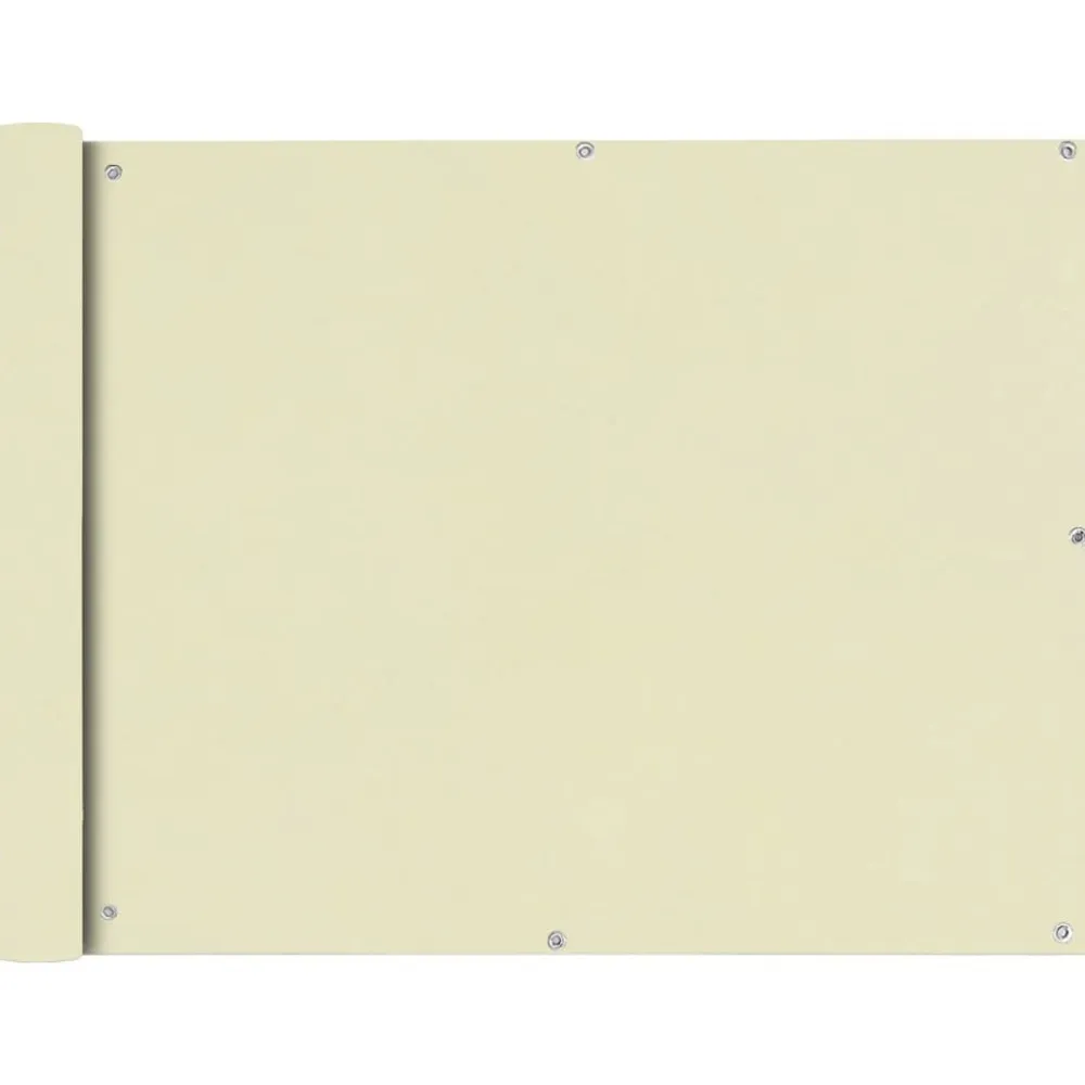 Best FinePRICE Parvekkeen suoja 75x300 cm Oxford-kangas musta
