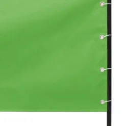Hot FinePRICE Parvekkeen suoja 120x240 cm Oxford-kangas vaaleanvihreä