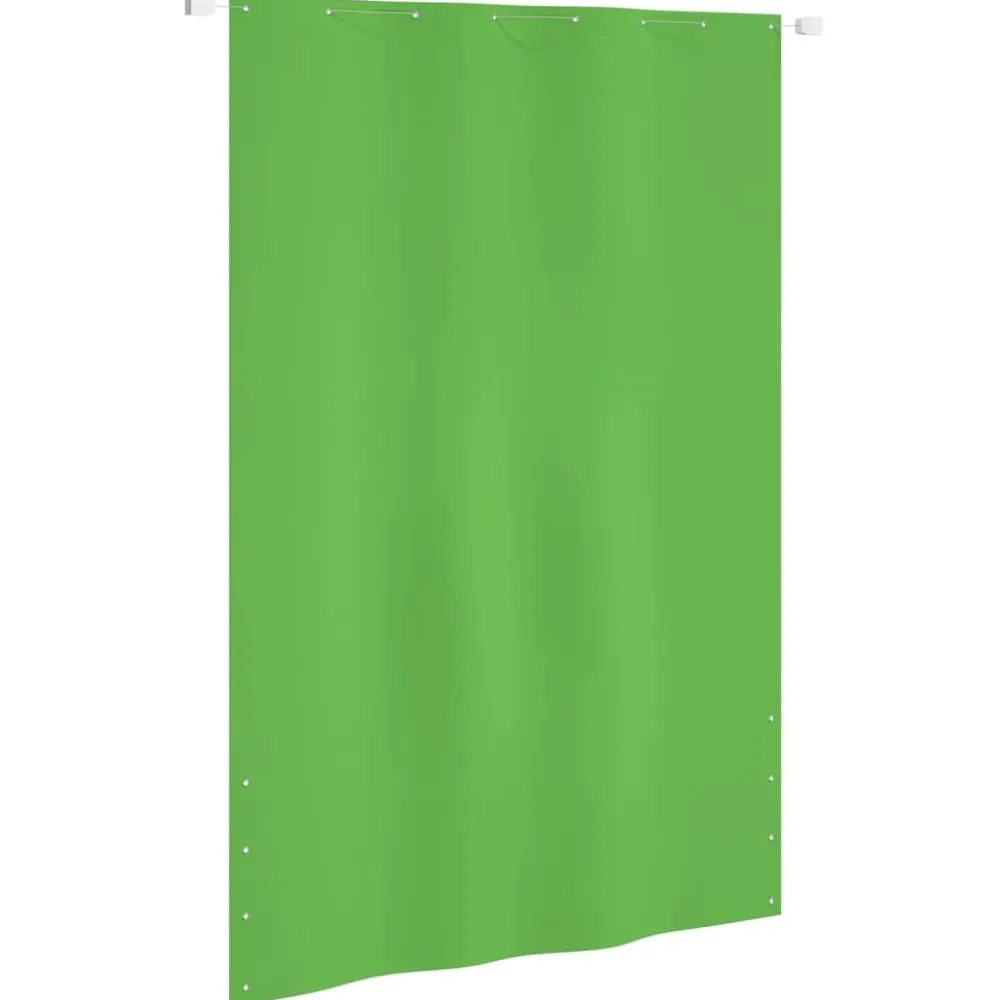 Hot FinePRICE Parvekkeen suoja 120x240 cm Oxford-kangas vaaleanvihreä
