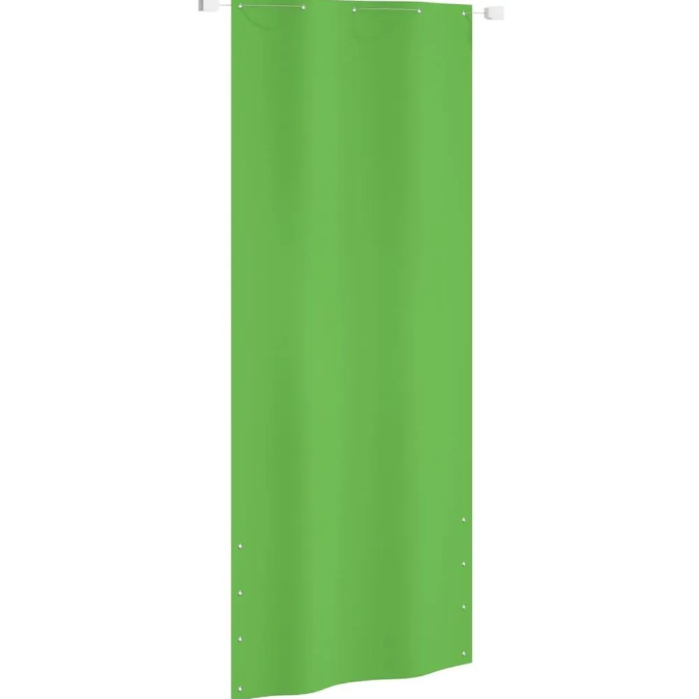 Hot FinePRICE Parvekkeen suoja 120x240 cm Oxford-kangas vaaleanvihreä