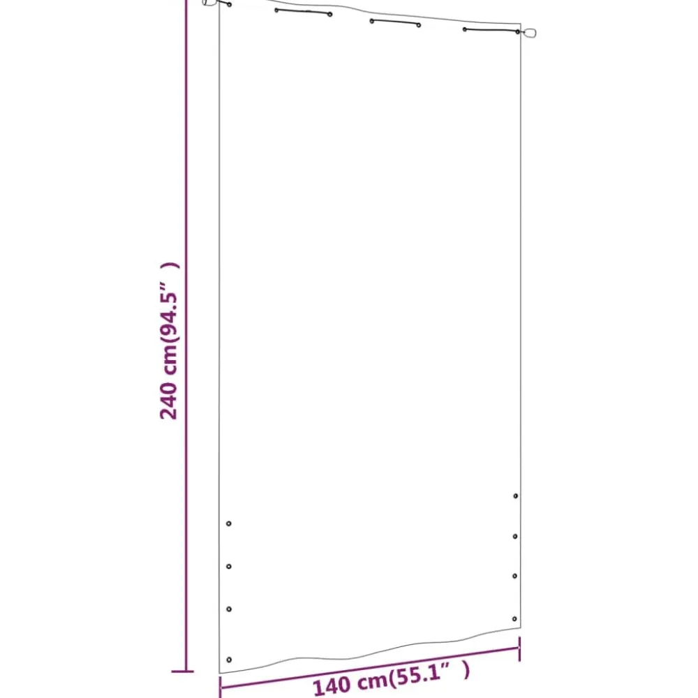 Hot FinePRICE Parvekkeen suoja 120x240 cm Oxford-kangas vaaleanvihreä