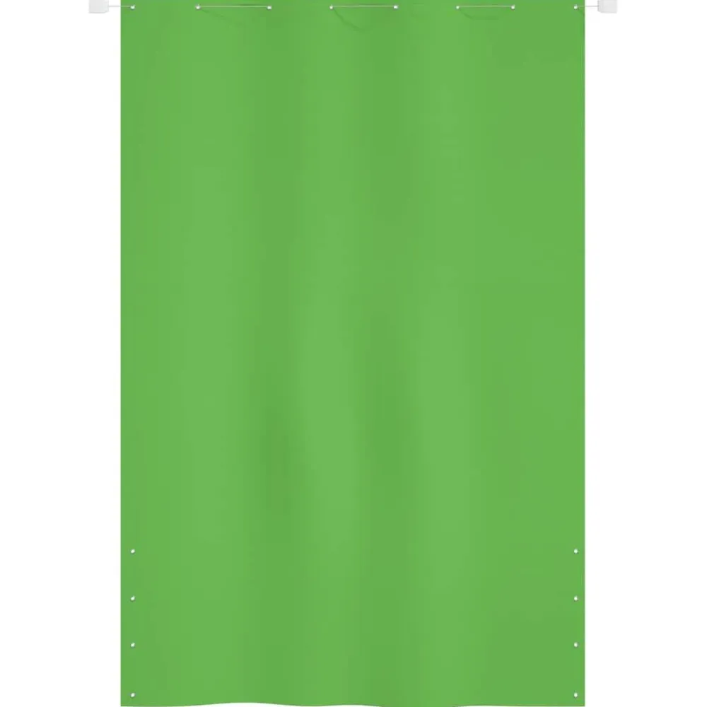 Hot FinePRICE Parvekkeen suoja 120x240 cm Oxford-kangas vaaleanvihreä