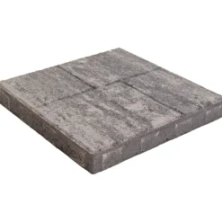 New Lakka Rakennustuotteet Patiolaatta Lakka 405, 400x400x50mm, pintakuvioitu, harmaa