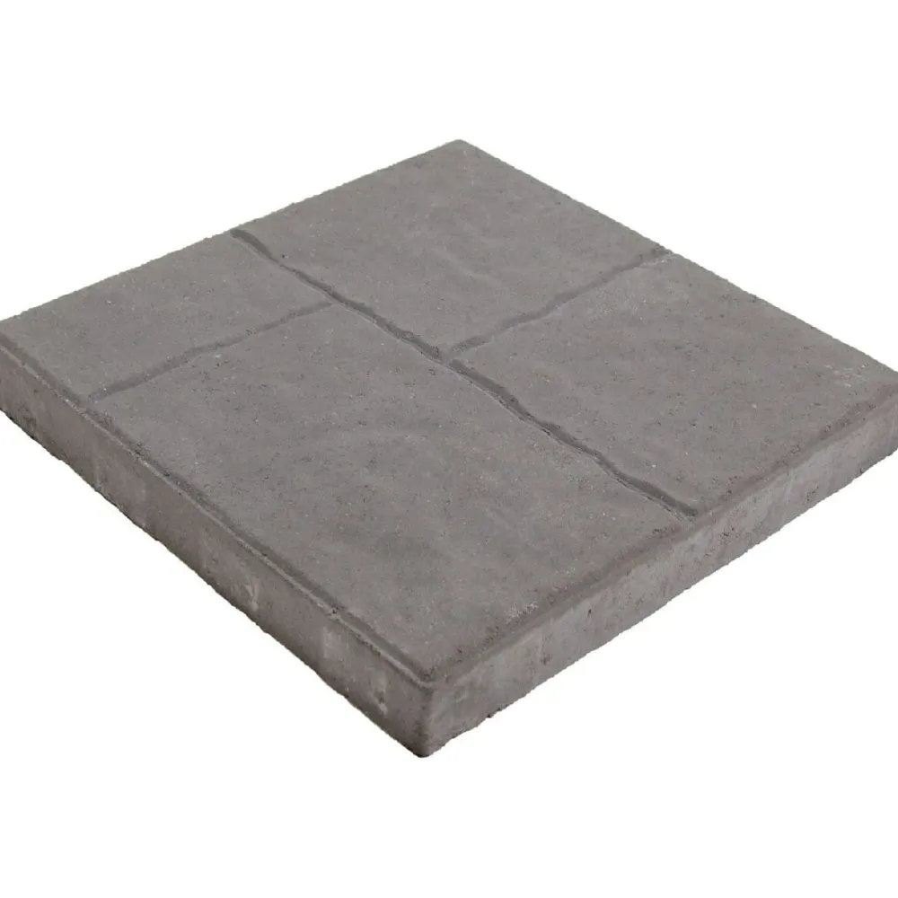 New Lakka Rakennustuotteet Patiolaatta Lakka 405, 400x400x50mm, pintakuvioitu, harmaa
