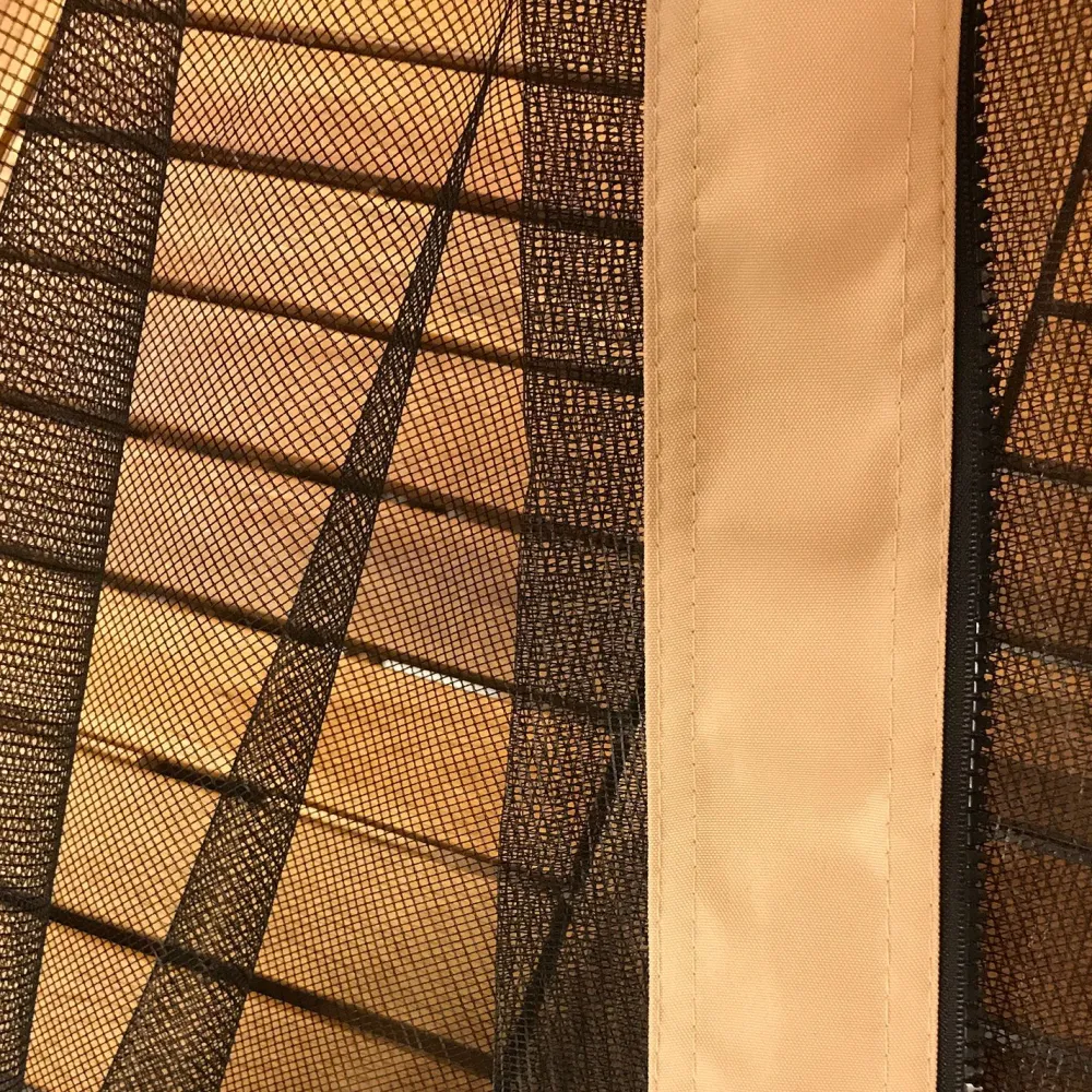 New Home4you Paviljongin hyttysverkko Leaf 300x300 cm musta
