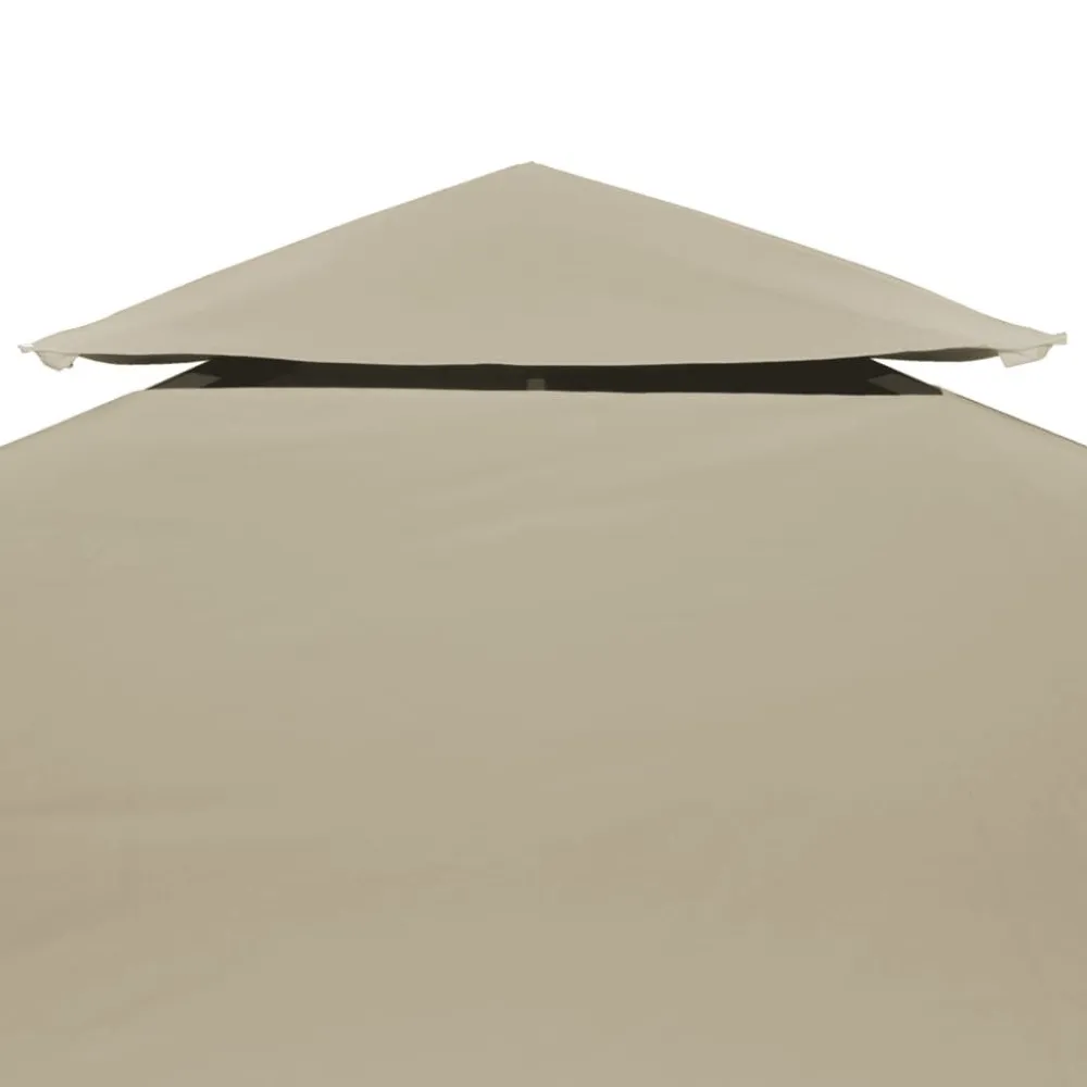 New FinePRICE Paviljongin kangaskatto 310g/m² beige 3x3m