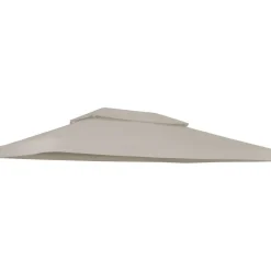 Hot Hillerstorp Paviljongin katto Luxor 300x400cm, vaaleanharmaa