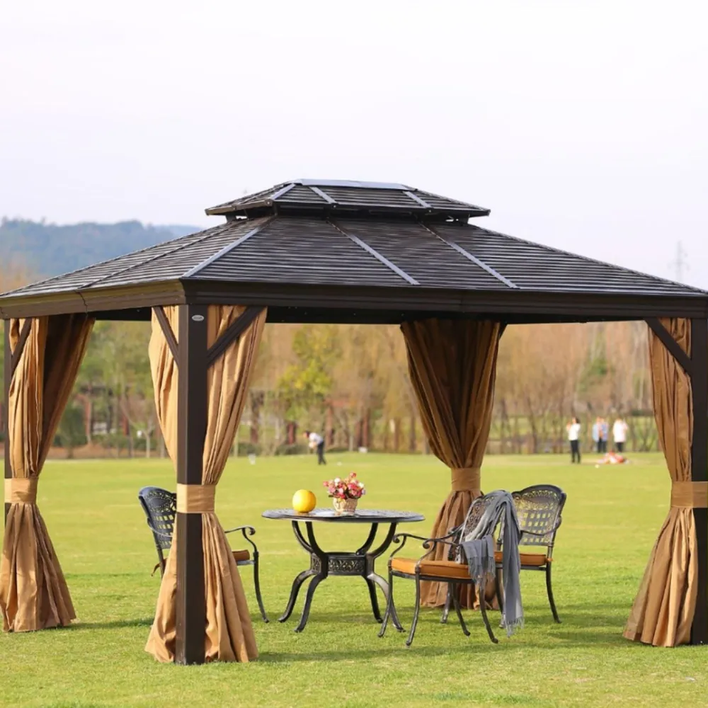 Outlet Home4you Paviljonki Sunset, 3x4m, ruskea