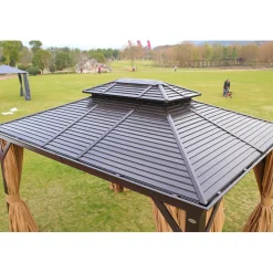 Outlet Home4you Paviljonki Sunset, 3x4m, ruskea
