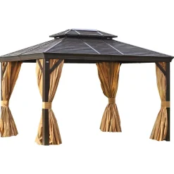 Outlet Home4you Paviljonki Sunset, 3x4m, ruskea