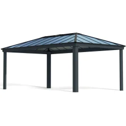 Clearance Palram-Canopia Paviljonki Dallas 6100, 3.6x6.1m, 12x20ft, harmaa