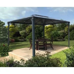 Best Palram-Canopia Paviljonki Martinique 3600 3 x 3,6 m 10,8 m² harmaa