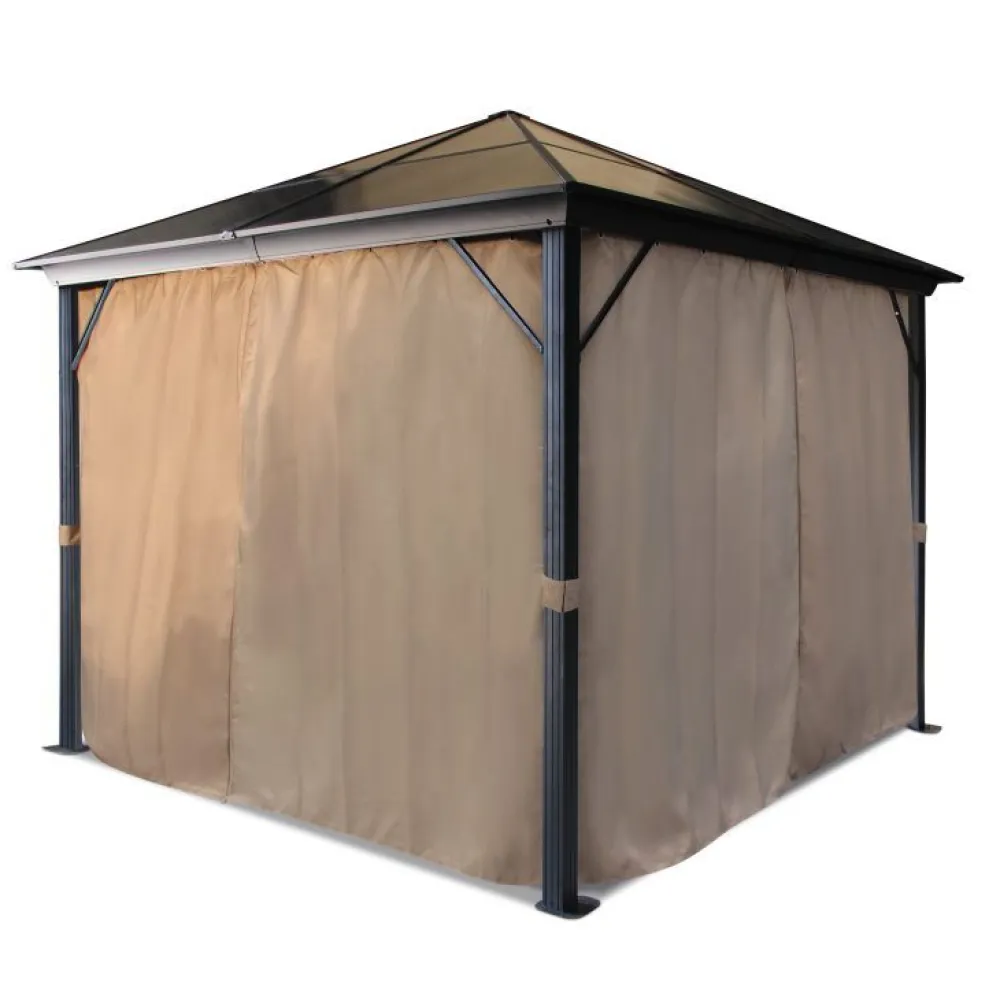 Outlet AB Polar Paviljonki verhoilla 3x3 m beige